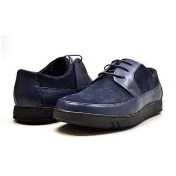 British Walkers Shoes British Walkers Westminster Mens Navy Blue